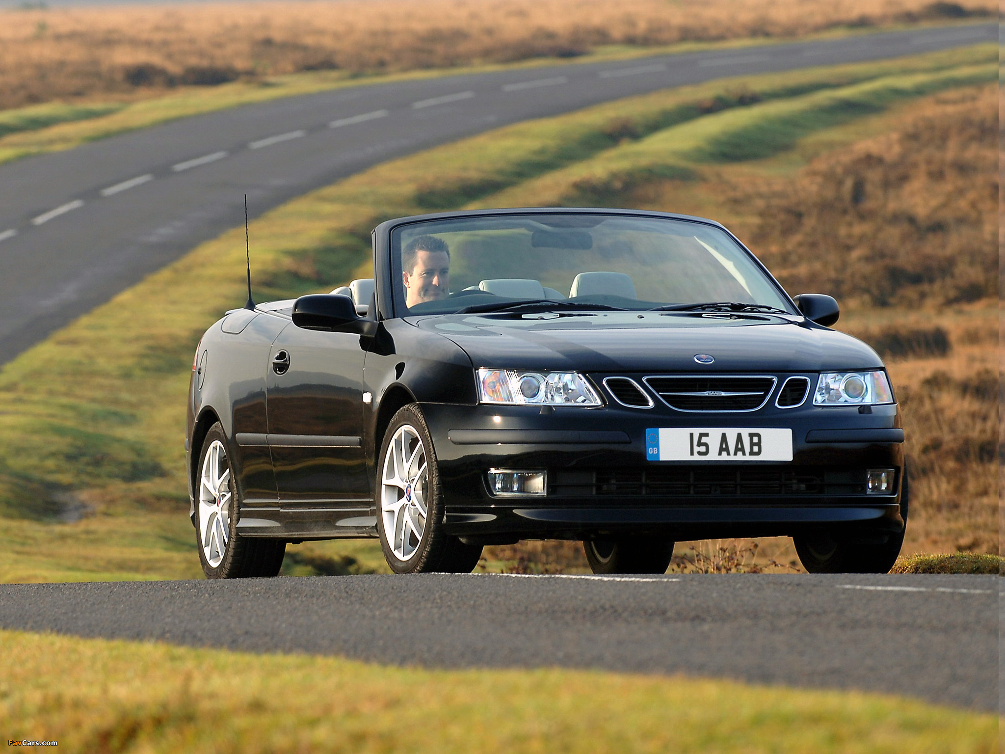 Pictures of Saab 9-3 Aero Convertible UK-spec 2003–07 (2048 x 1536)