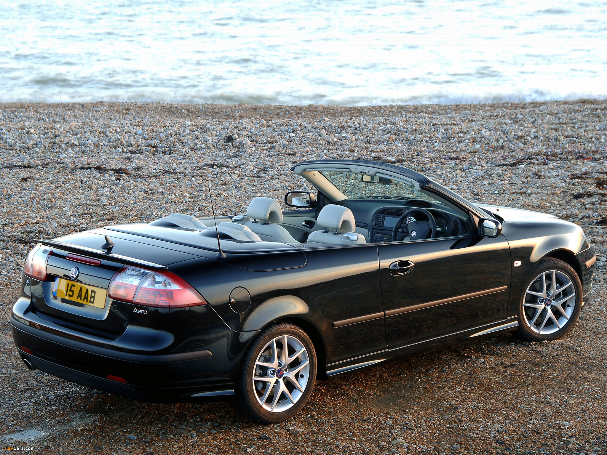 Pictures of Saab 9-3 Aero Convertible UK-spec 2003–07 (2048 x 1536)