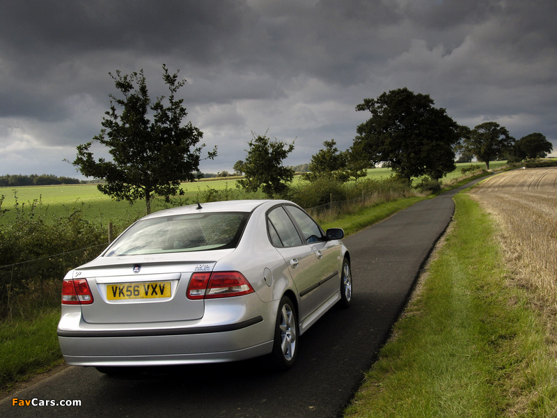 Pictures of Saab 9-3 1.9TiD Sport Sedan UK-spec 2004–07 (800 x 600)