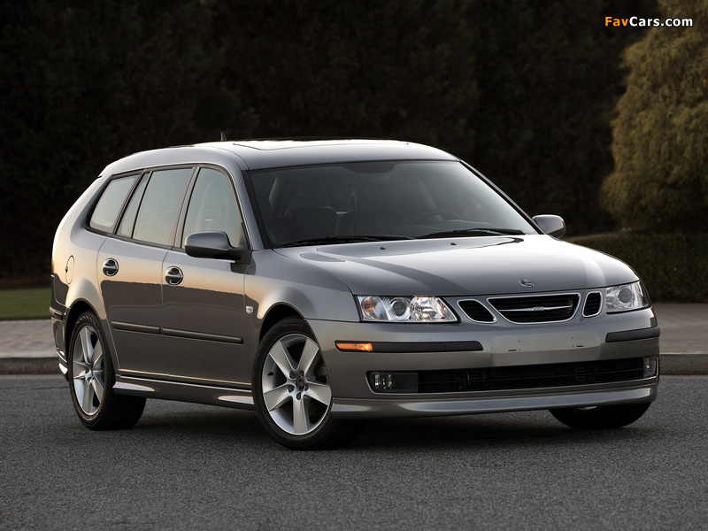 Pictures of Saab 9-3 Aero SportCombi US-spec 2006–07 (800 x 600)