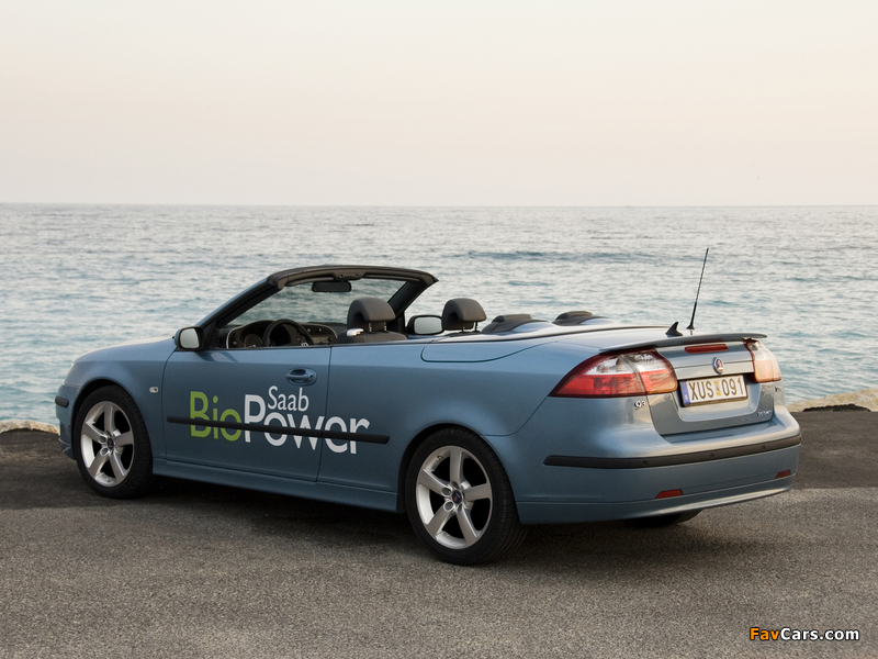 Pictures of Saab 9-3 BioPower Convertible 2006–07 (800 x 600)