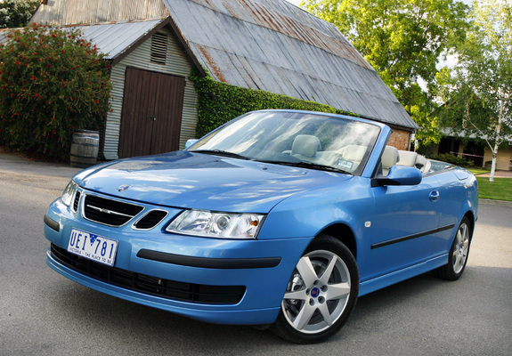 Pictures of Saab 9-3 1.9TiD Convertible 2006–07