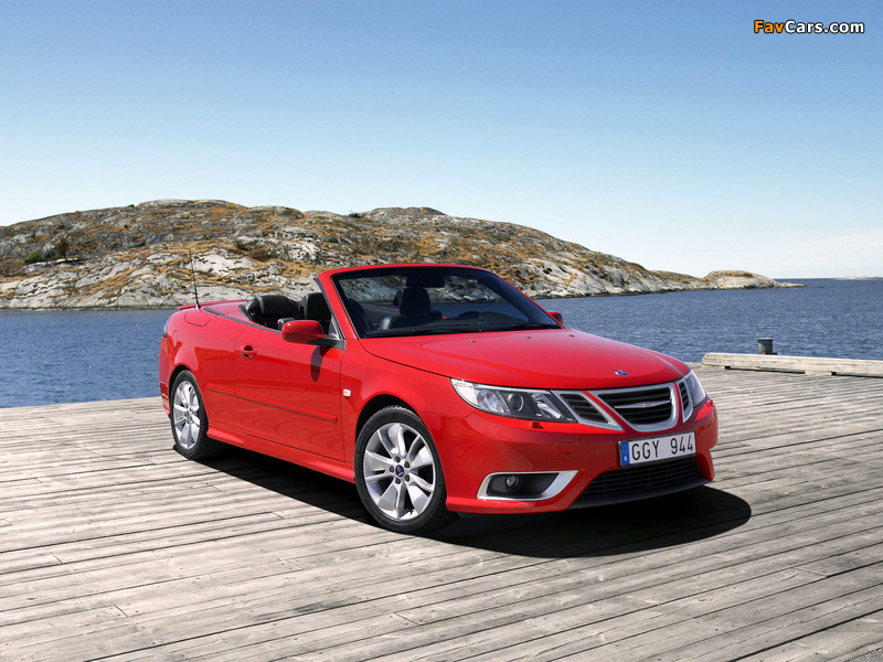 Pictures of Saab 9-3 Aero Convertible 2008–11 (800 x 600)