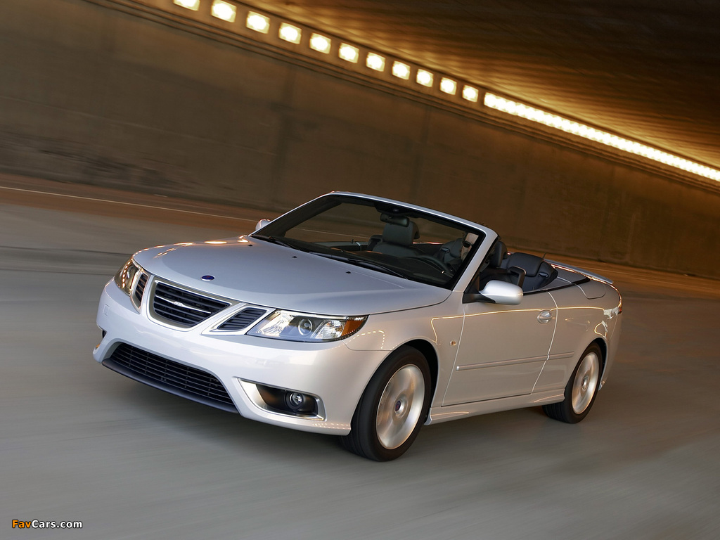 Pictures of Saab 9-3 Aero Convertible US-spec 2008–11 (1024 x 768)