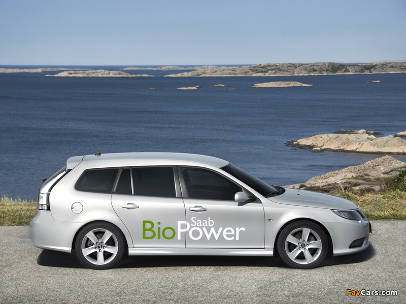 Pictures of Saab 9-3 BioPower SportCombi 2008–11 (800 x 600)