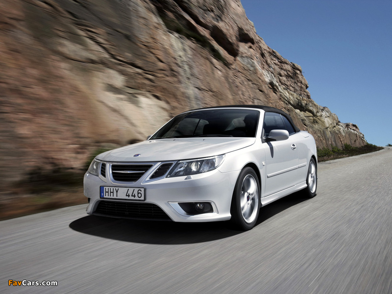 Pictures of Saab 9-3 Aero Convertible 2008–11 (800 x 600)