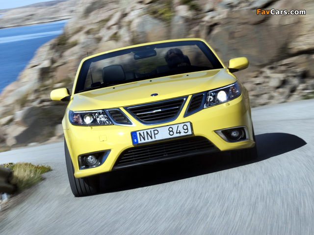 Pictures of Saab 9-3 Aero Convertible 2008–11 (640 x 480)