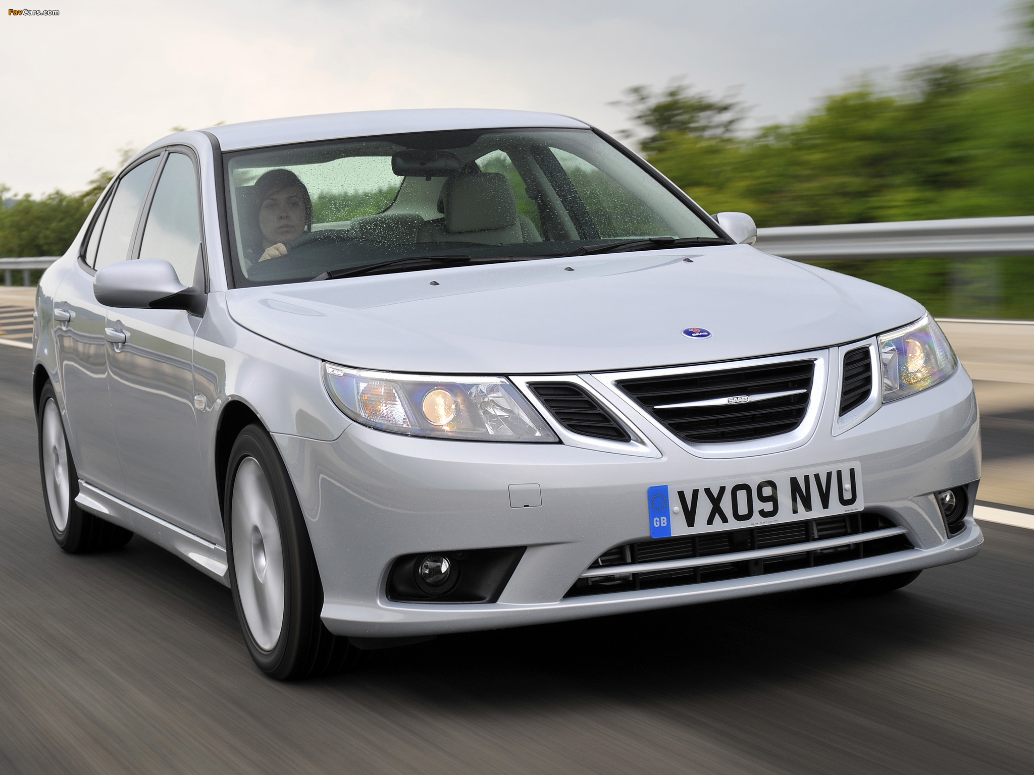 Pictures of Saab 9-3 Aero Sport Sedan UK-spec 2008–11 (2048 x 1536)