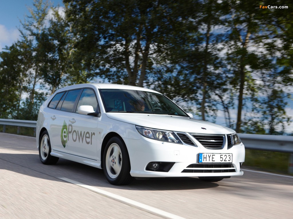 Pictures of Saab 9-3 ePower Concept 2010 (1024 x 768)