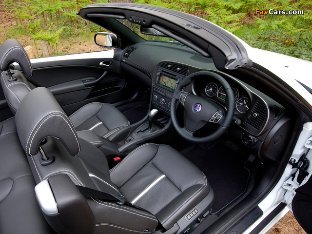 Pictures of Saab 9-3 Griffin Aero Convertible UK-spec 2011 (640 x 480)