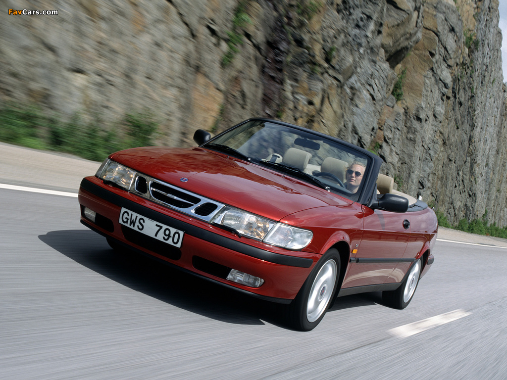 Saab 9-3 Convertible 1998–2003 photos (1024 x 768)