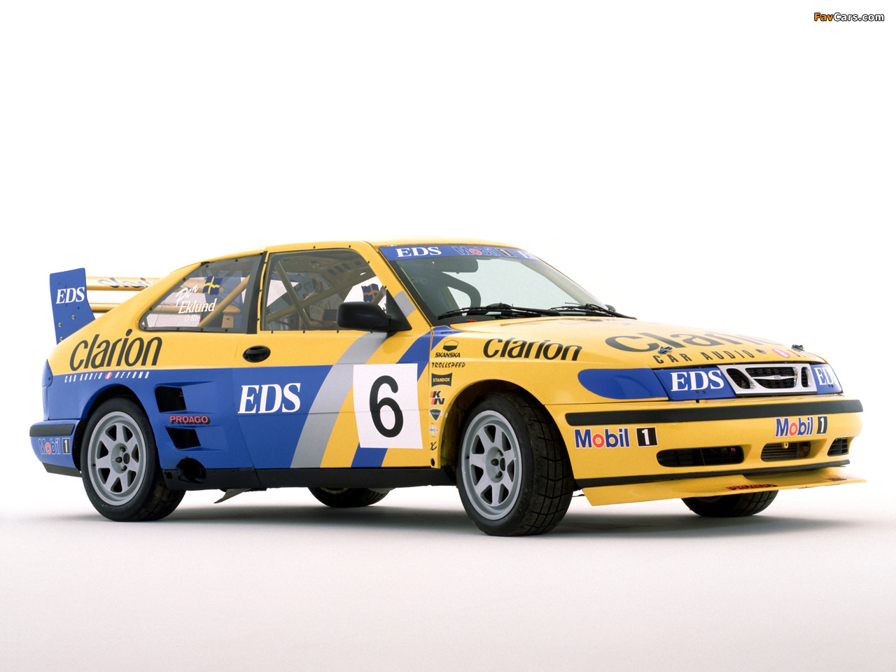Saab 9-3 Turbo Rallycross 1998–99 photos (1280 x 960)