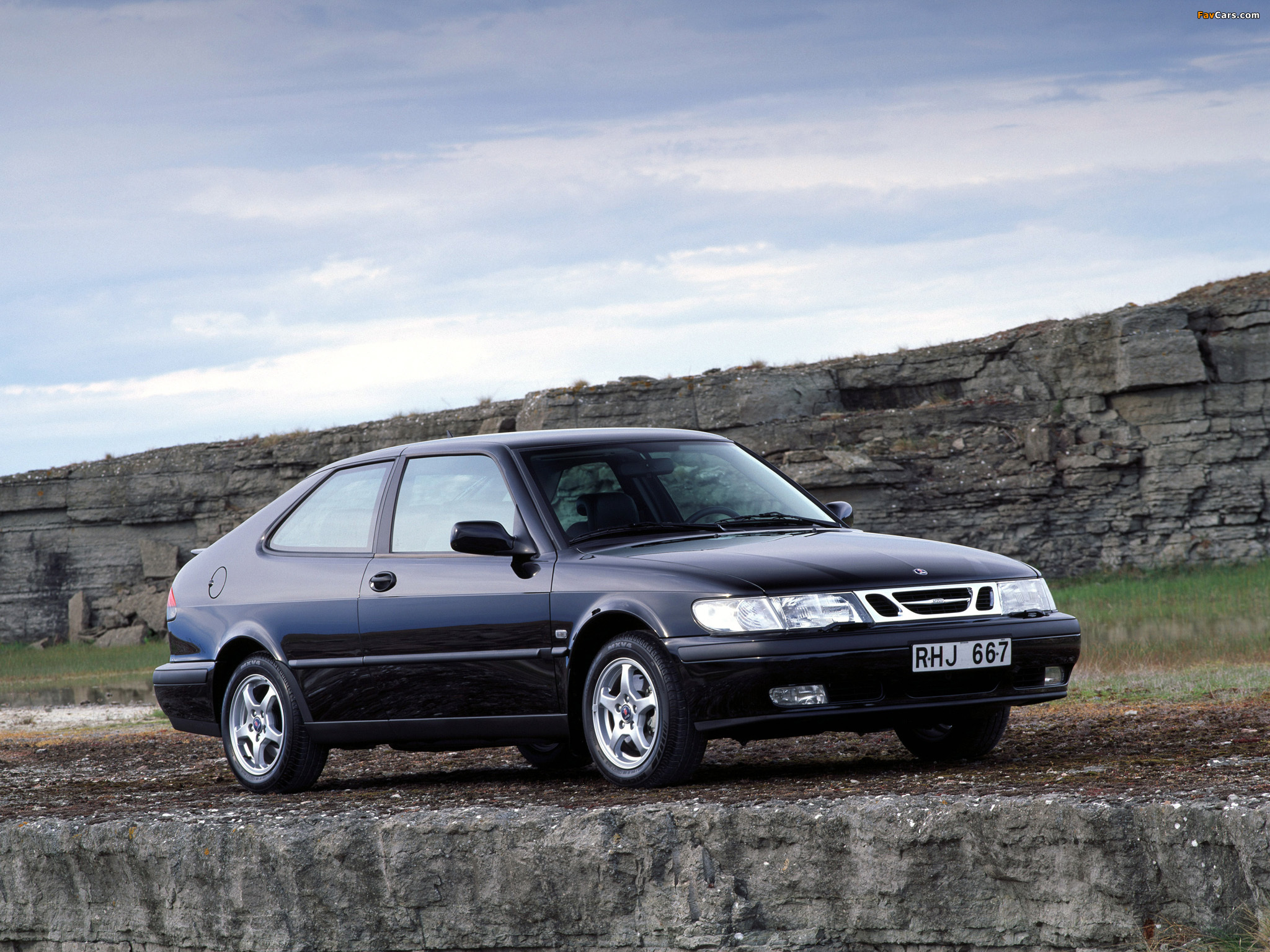 Saab 9-3 Coupe 1998–2002 photos (2048 x 1536)