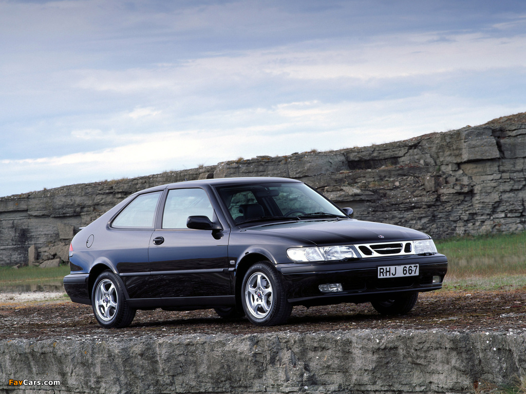 Saab 9-3 Coupe 1998–2002 photos (1024 x 768)