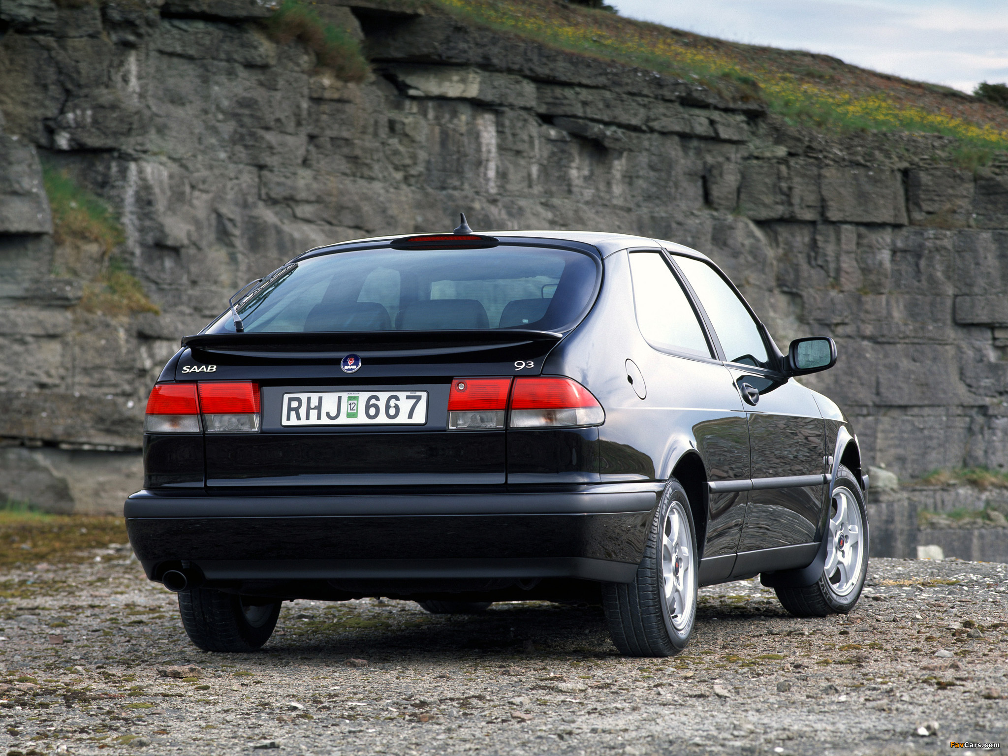 Saab 9-3 Coupe 1998–2002 pictures (2048 x 1536)