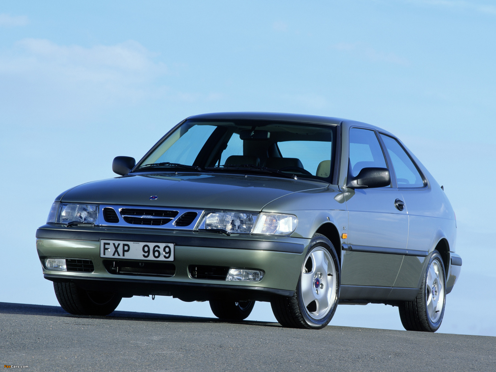 Saab 9-3 Coupe 1998–2002 pictures (2048 x 1536)