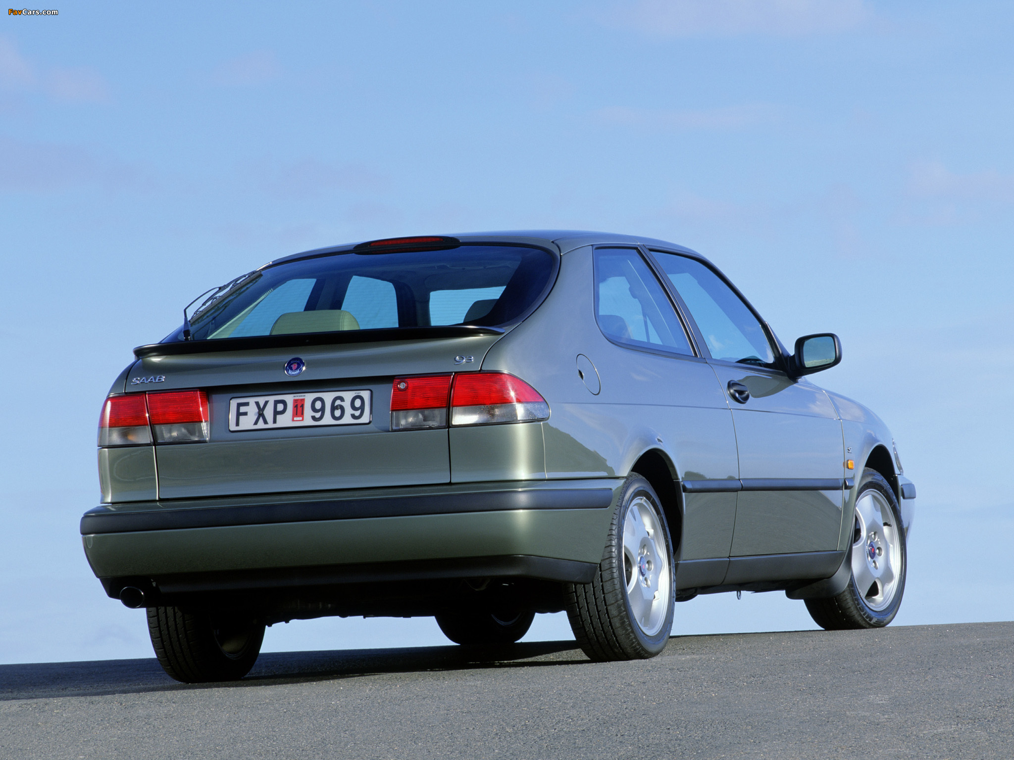 Saab 9-3 Coupe 1998–2002 pictures (2048 x 1536)
