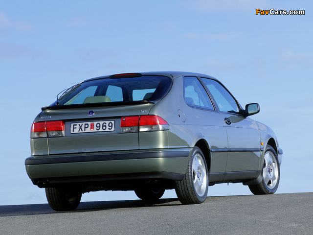 Saab 9-3 Coupe 1998–2002 pictures (640 x 480)