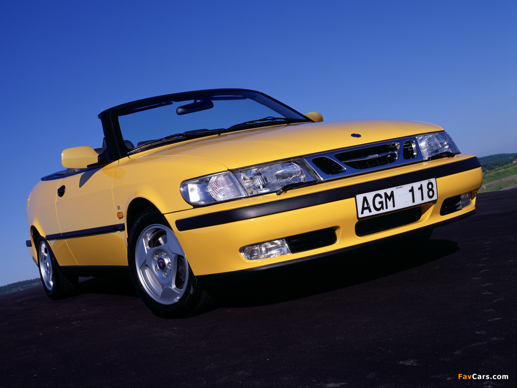 Saab 9-3 Convertible 1998–2003 pictures (1024 x 768)