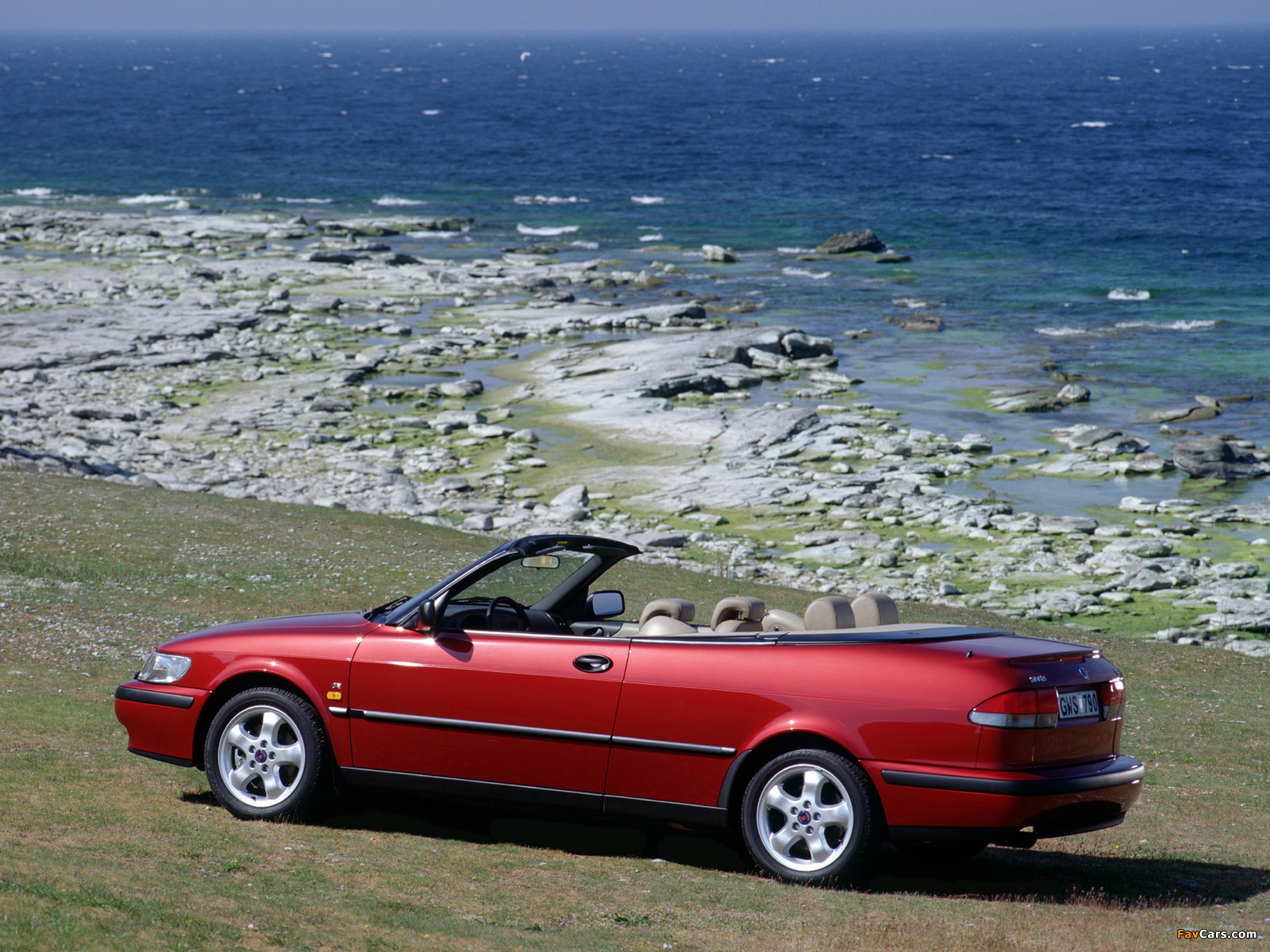 Saab 9-3 Convertible 1998–2003 wallpapers (1600 x 1200)