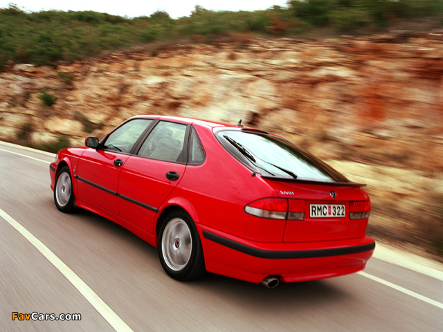 Saab 9-3 Aero 1999–2001 images (640 x 480)