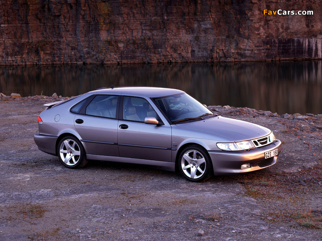 Saab 9-3 Aero 1999–2001 images (640 x 480)