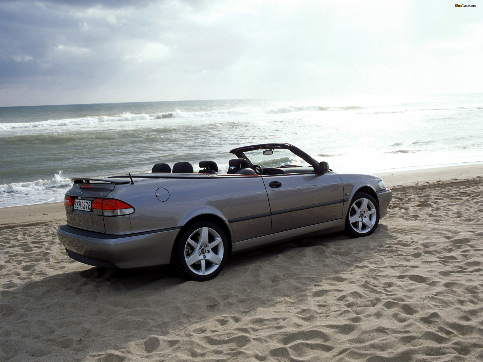 Saab 9-3 Aero Convertible 1999–2003 images (2048 x 1536)