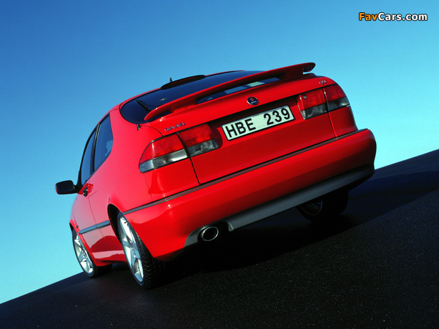 Saab 9-3 Aero Coupe 1999–2002 photos (640 x 480)