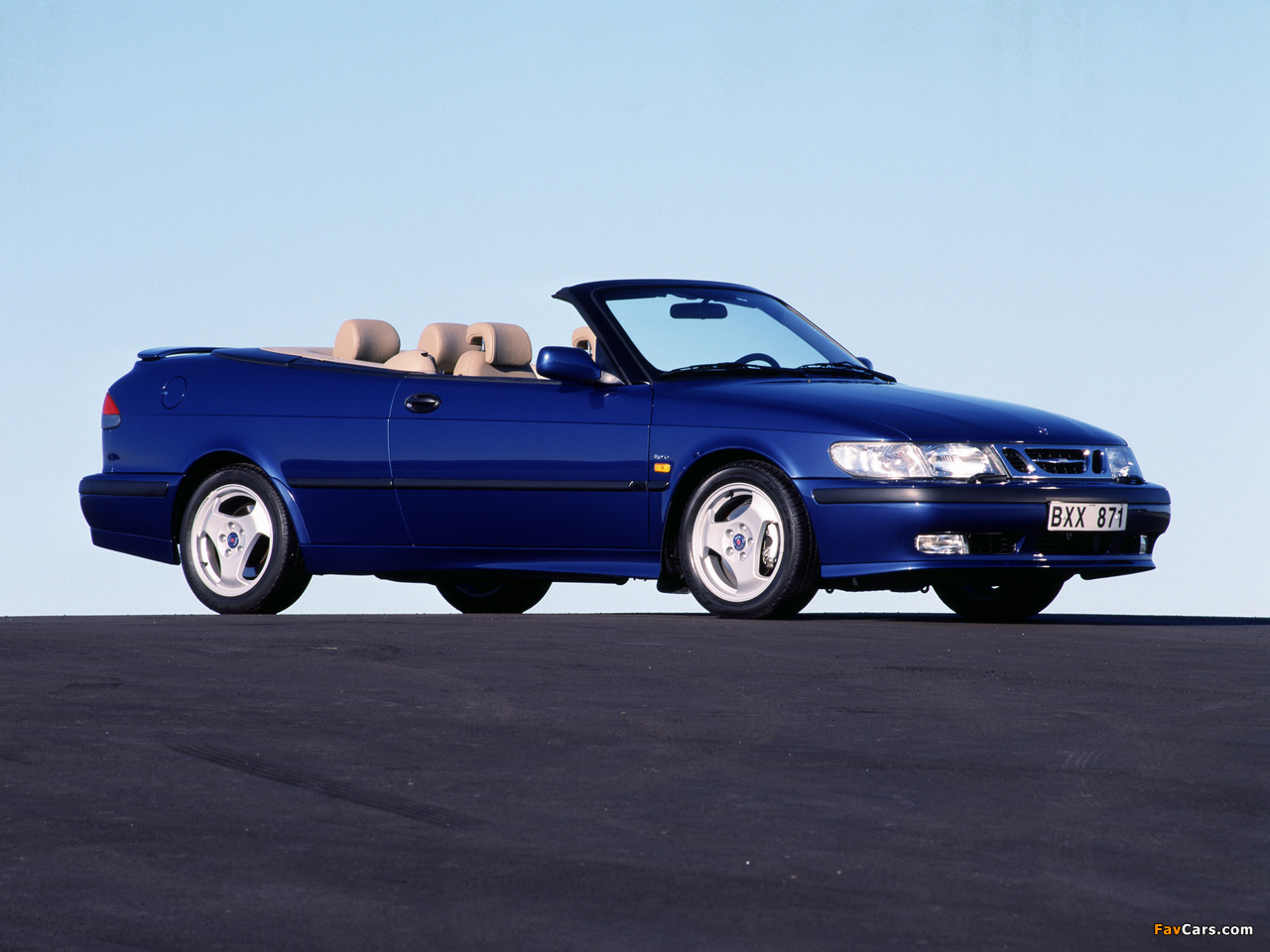 Saab 9-3 Aero Convertible 1999–2003 photos (1280 x 960)