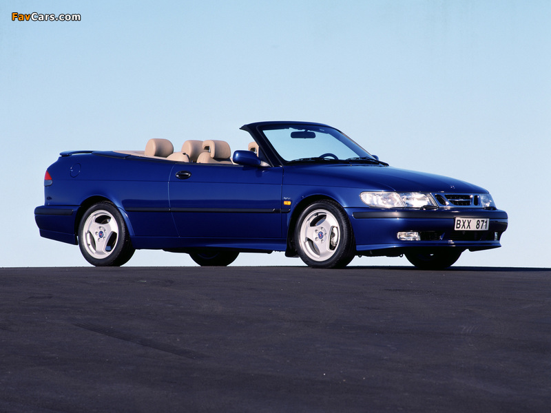 Saab 9-3 Aero Convertible 1999–2003 photos (800 x 600)