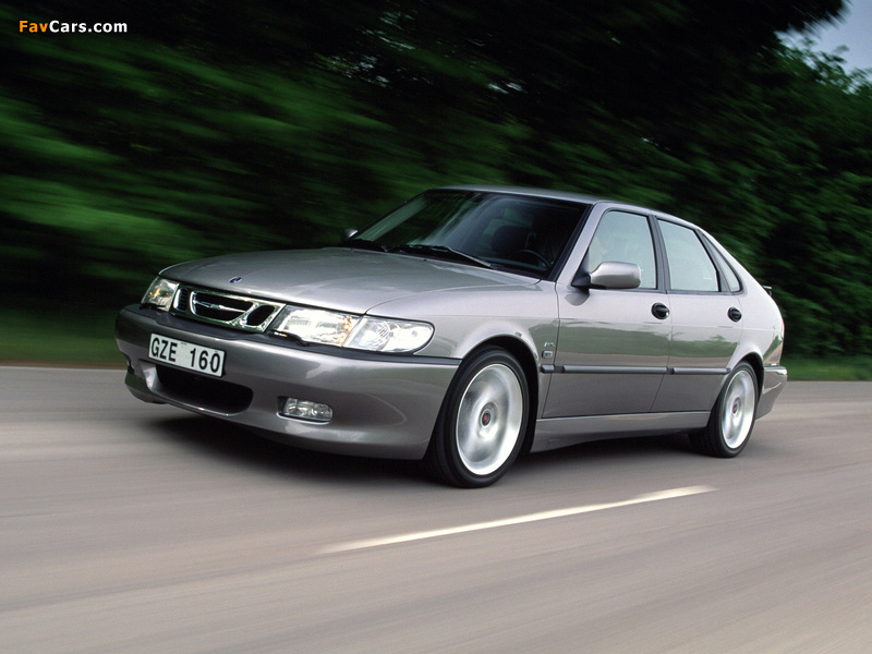 Saab 9-3 Aero 1999–2001 photos (800 x 600)