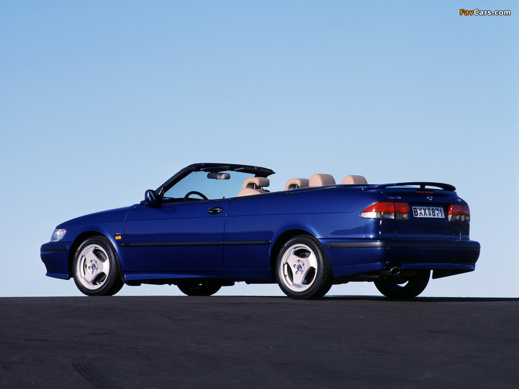 Saab 9-3 Aero Convertible 1999–2003 pictures (1024 x 768)