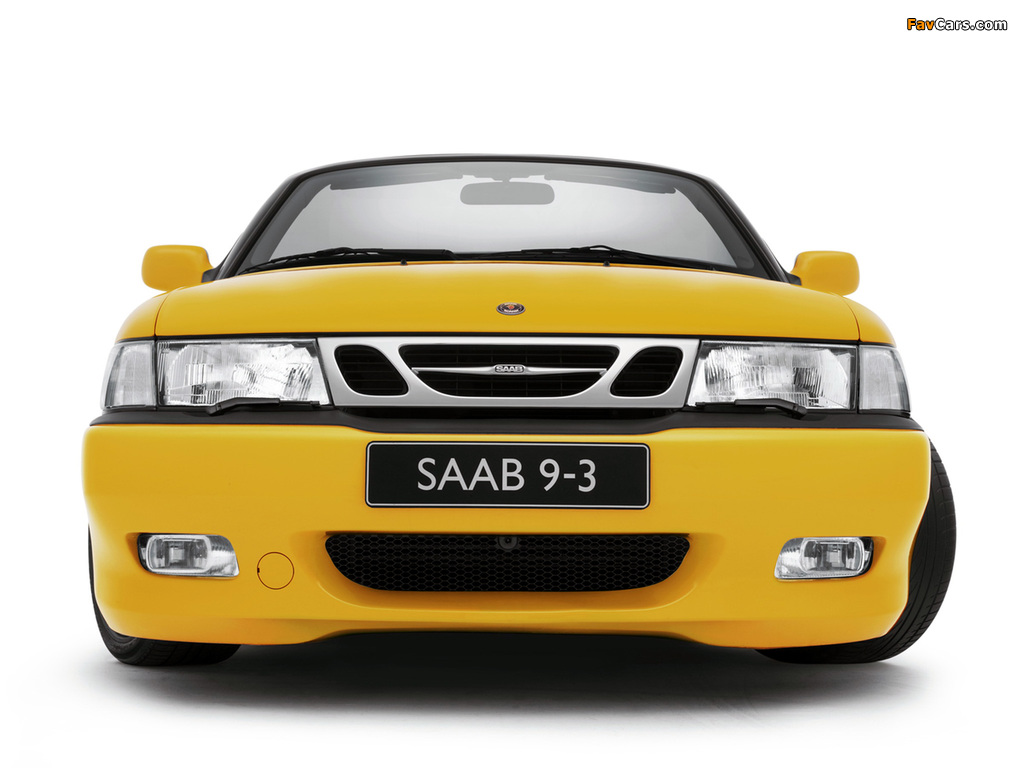 Saab 9-3 Aero Convertible 1999–2003 wallpapers (1024 x 768)