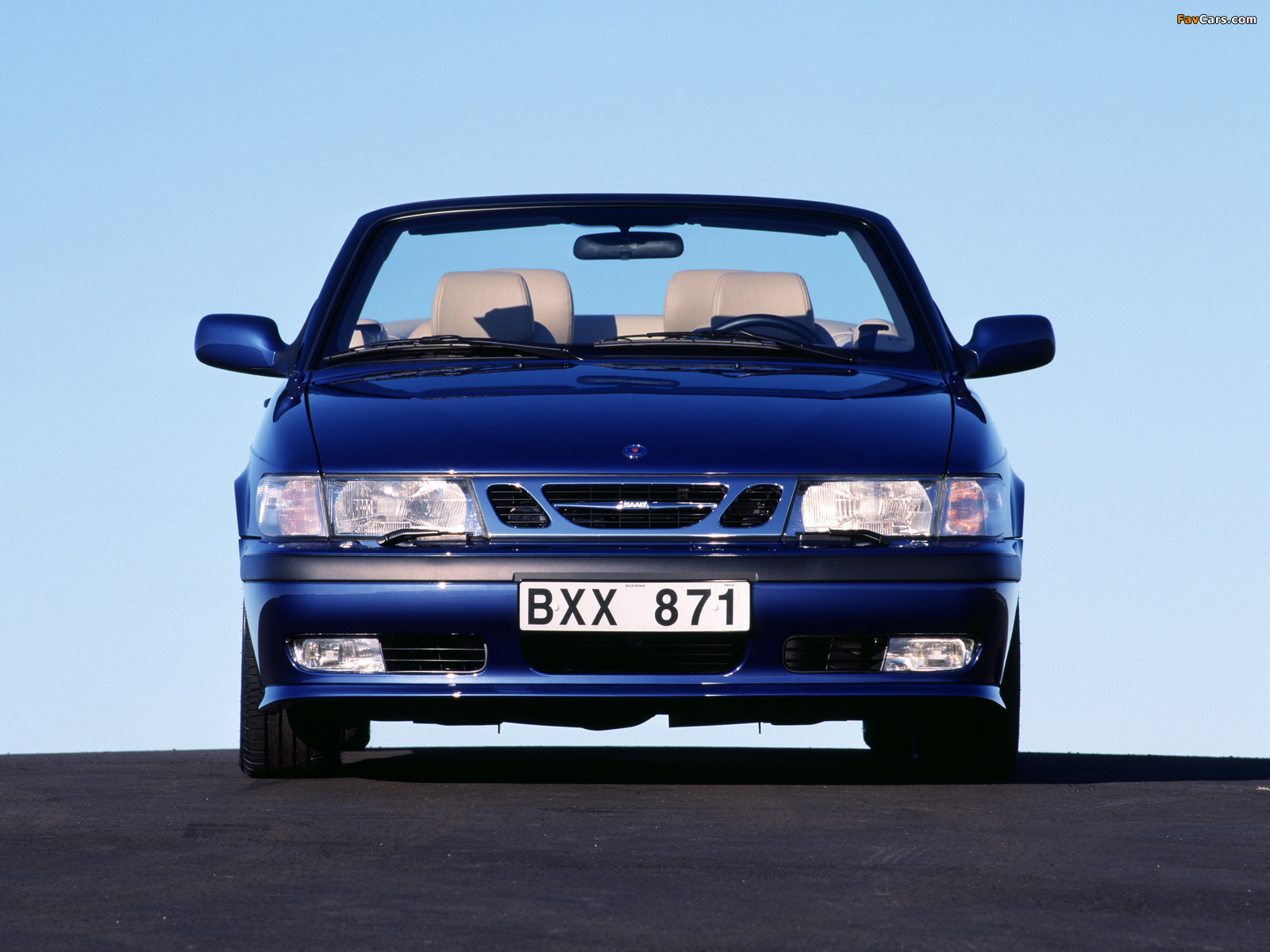 Saab 9-3 Aero Convertible 1999–2003 wallpapers (1600 x 1200)