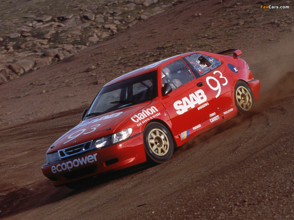 Saab 9-3 Viggen Pikes Peak 2000 wallpapers (1024 x 768)