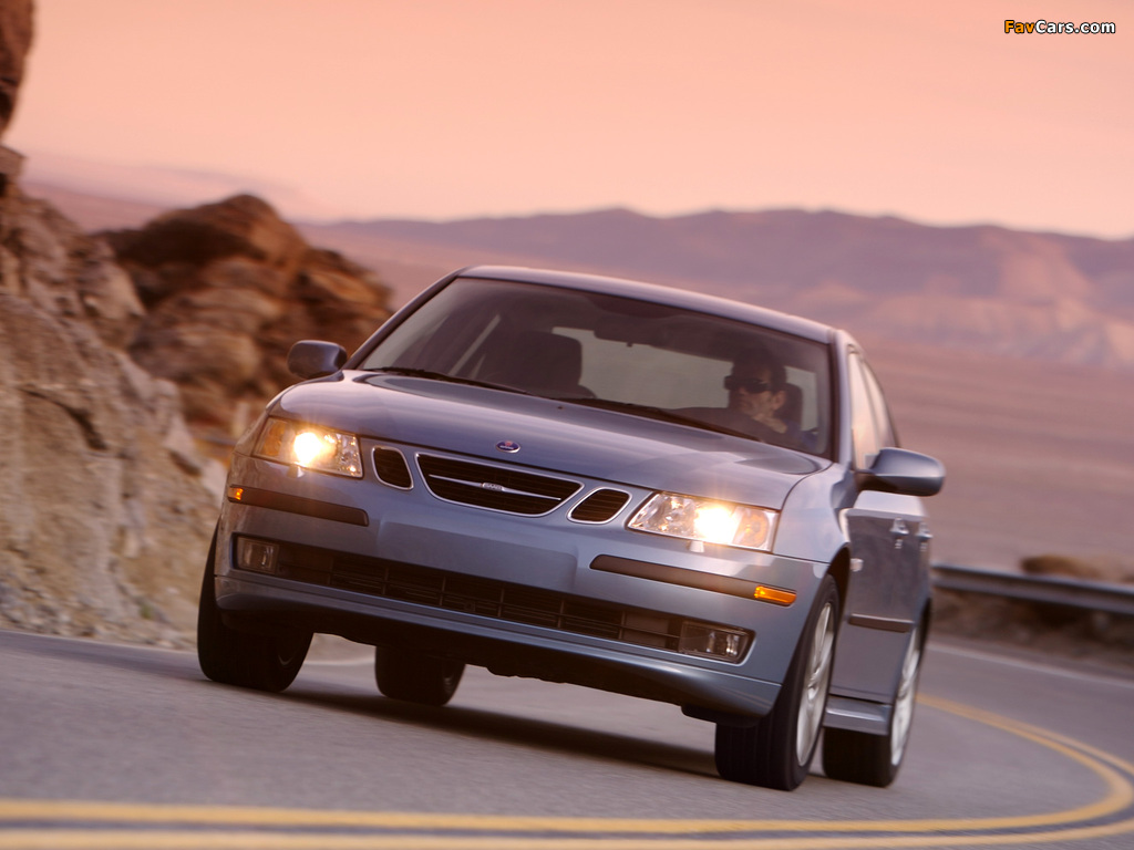 Saab 9-3 Sport Sedan US-spec 2002–07 photos (1024 x 768)