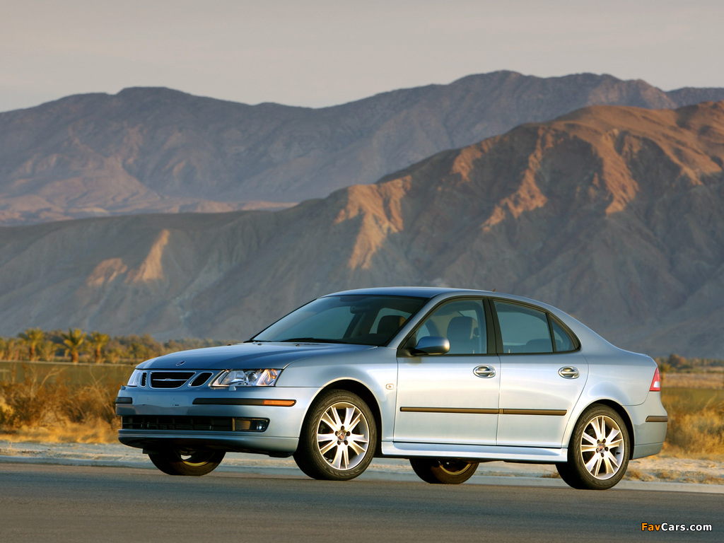 Saab 9-3 Sport Sedan US-spec 2002–07 photos (1024 x 768)