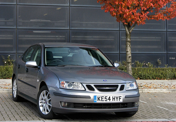 Saab 9-3 Sport Sedan 1.8t UK-spec 2002–07 pictures