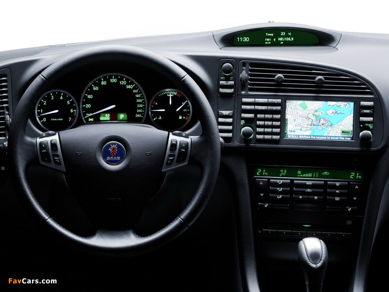 Saab 9-3 2.0t Sport Sedan 2002–07 pictures (800 x 600)