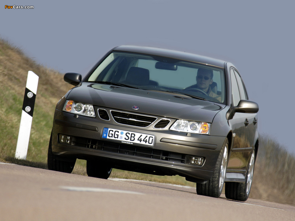 Hirsch Saab 9-3 Aero Sport Sedan 2002–07 pictures (1024 x 768)