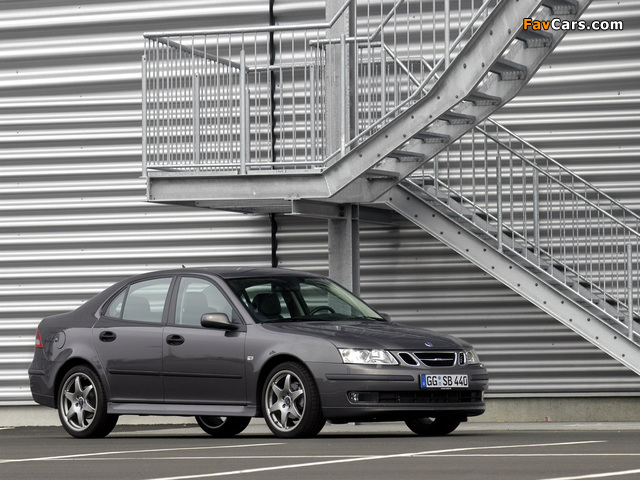 Hirsch Saab 9-3 Aero Sport Sedan 2002–07 pictures (640 x 480)