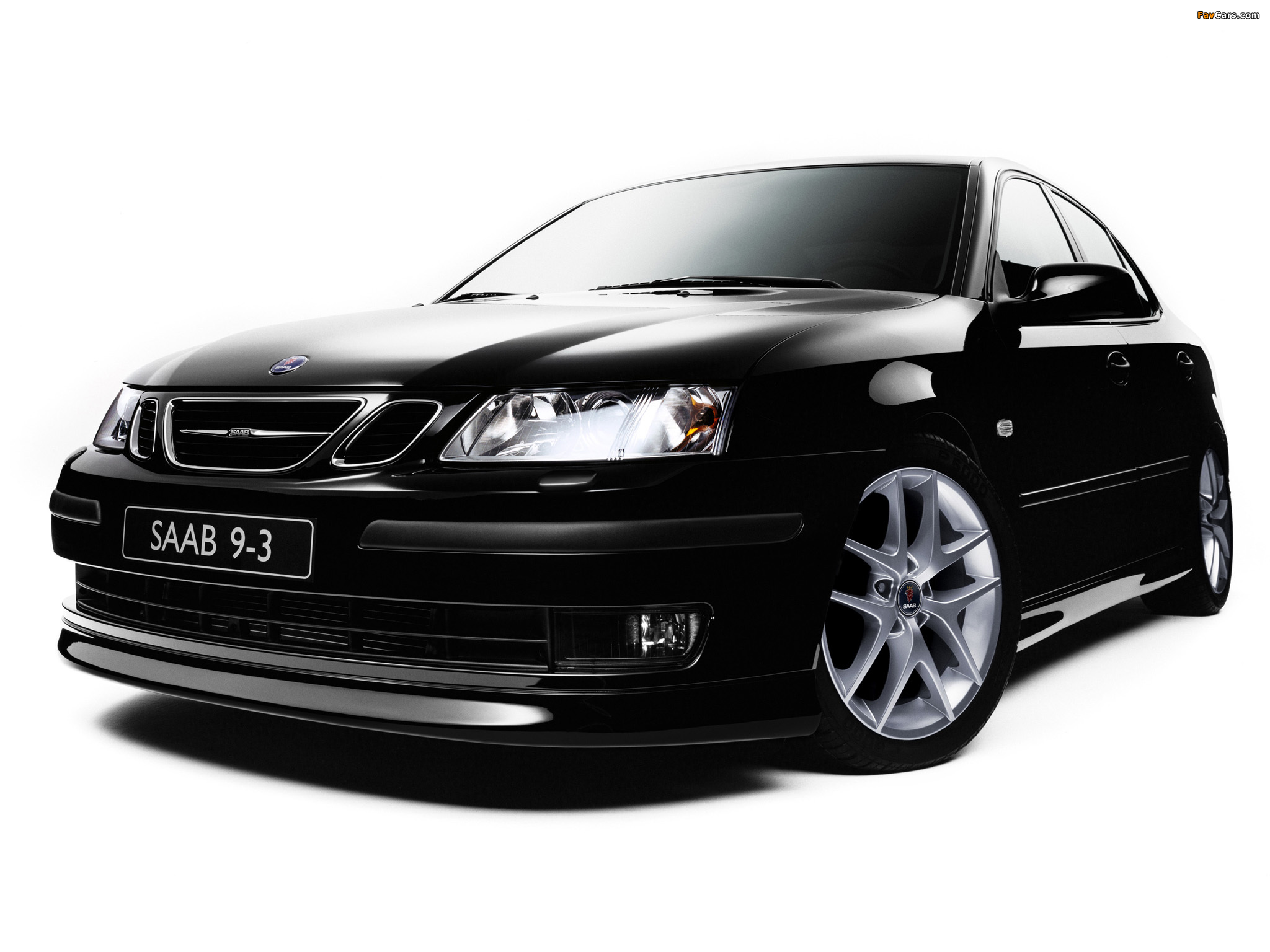 Saab 9-3 Aero Sport Sedan 2002–07 pictures (2048 x 1536)