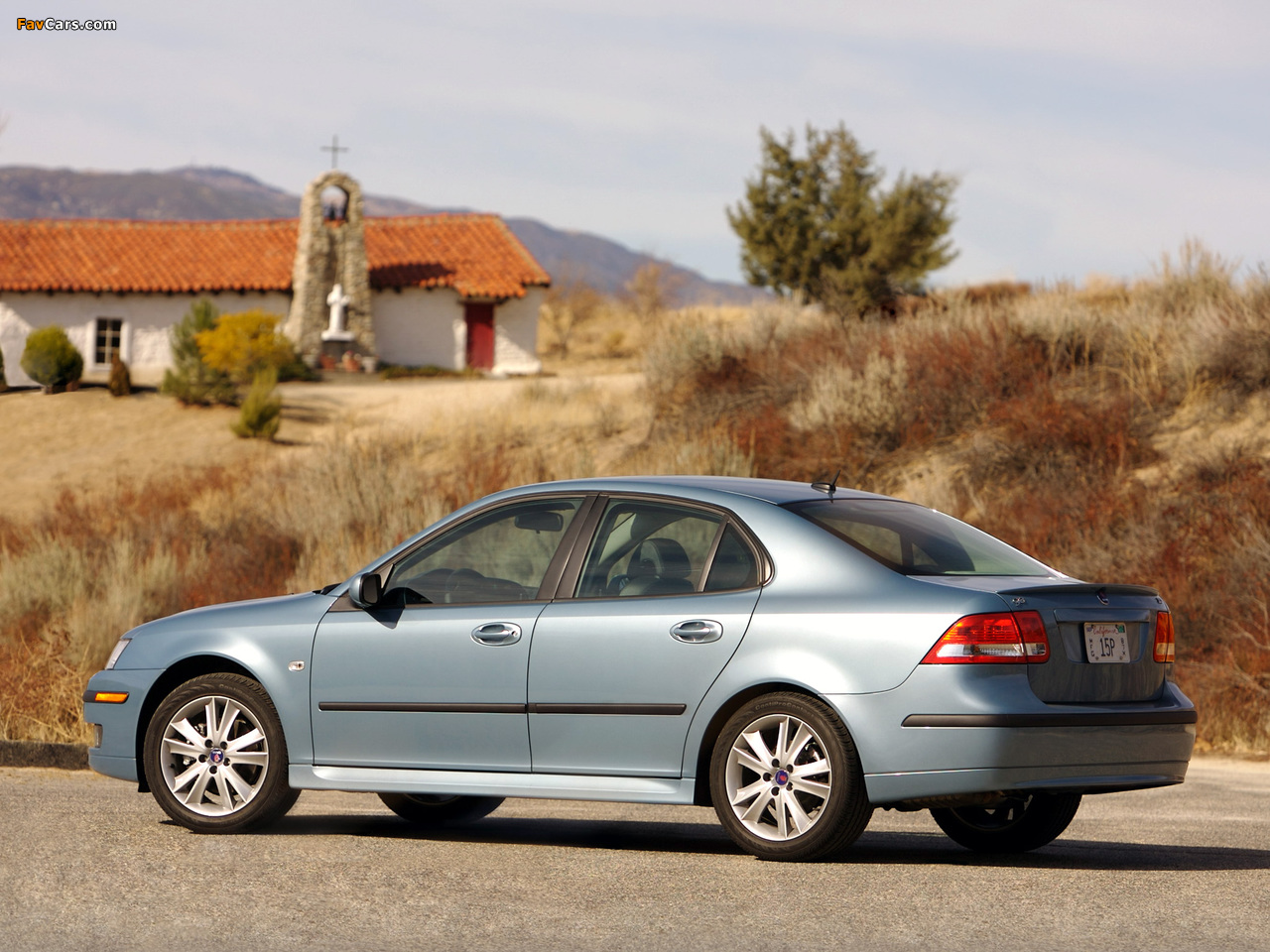 Saab 9-3 Sport Sedan US-spec 2002–07 wallpapers (1280 x 960)