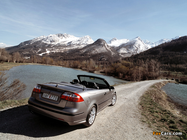 Saab 9-3 Aero Convertible 2003–07 images (640 x 480)