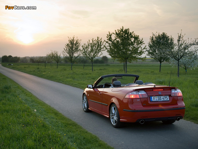 Saab 9-3 Convertible Aero Performance by Hirsch 2003–07 images (640 x 480)