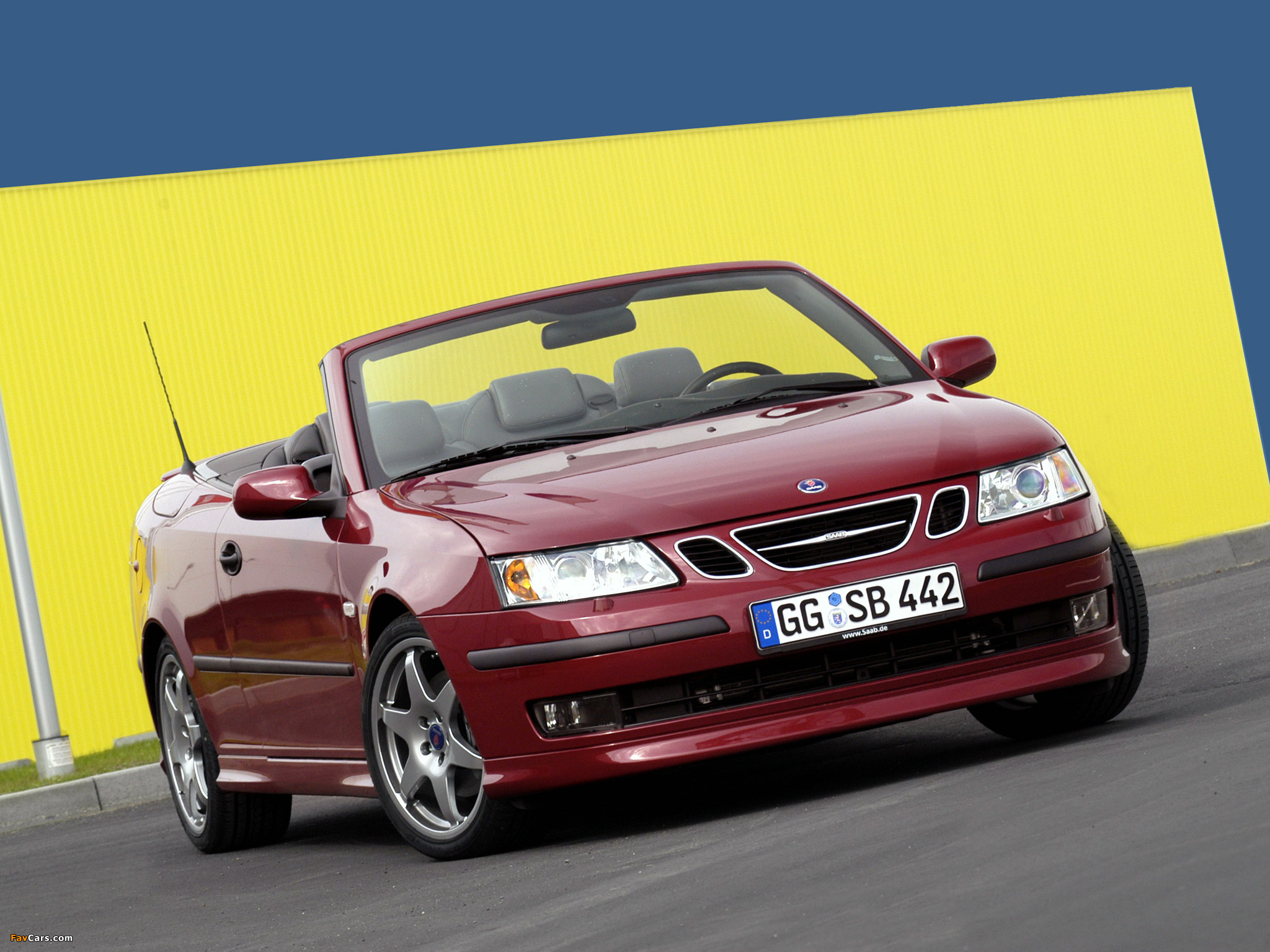 Hirsch Saab 9-3 Aero Convertible 2003–07 images (2048 x 1536)