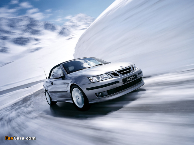 Saab 9-3 Aero Convertible 2003–07 images (640 x 480)