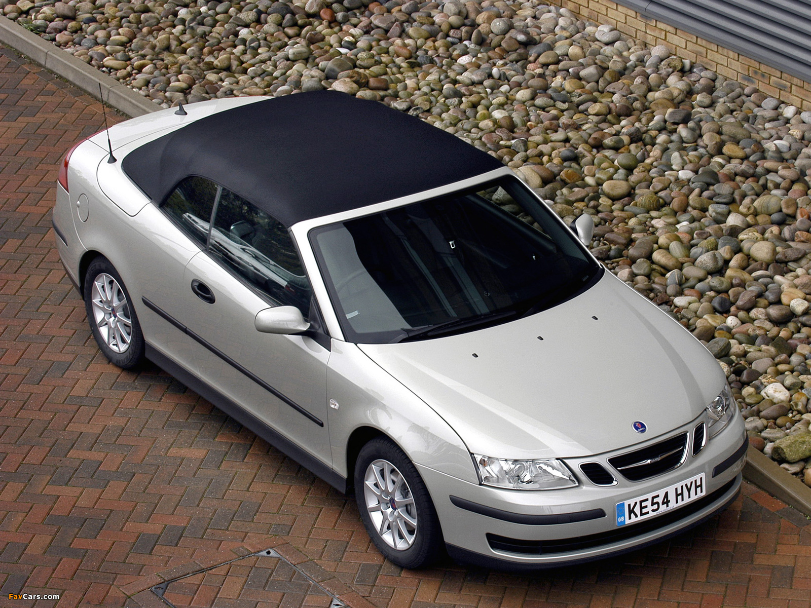 Saab 9-3 1.8t Convertible UK-spec 2003–07 photos (1600 x 1200)