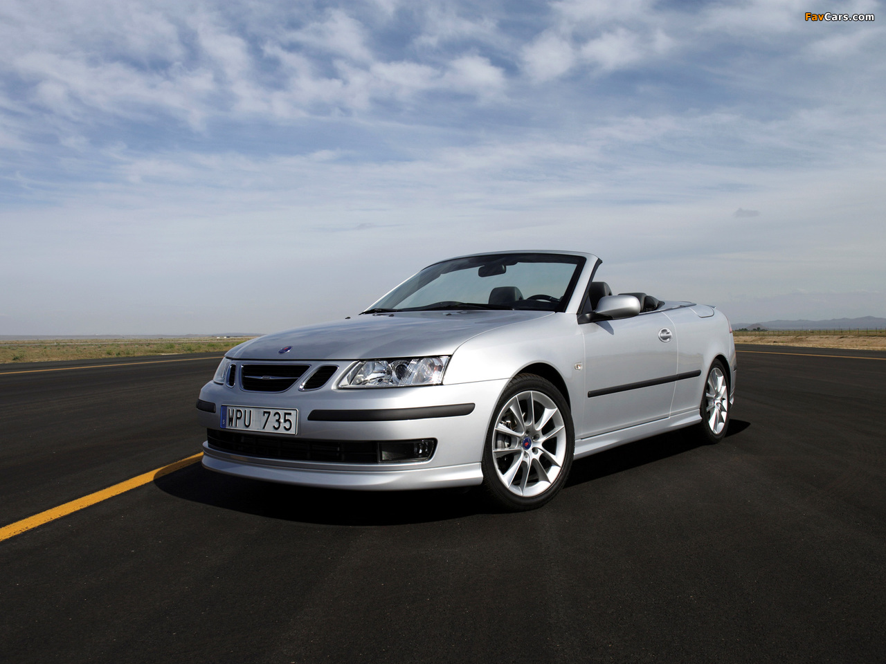 Saab 9-3 Aero Convertible 2003–07 photos (1280 x 960)