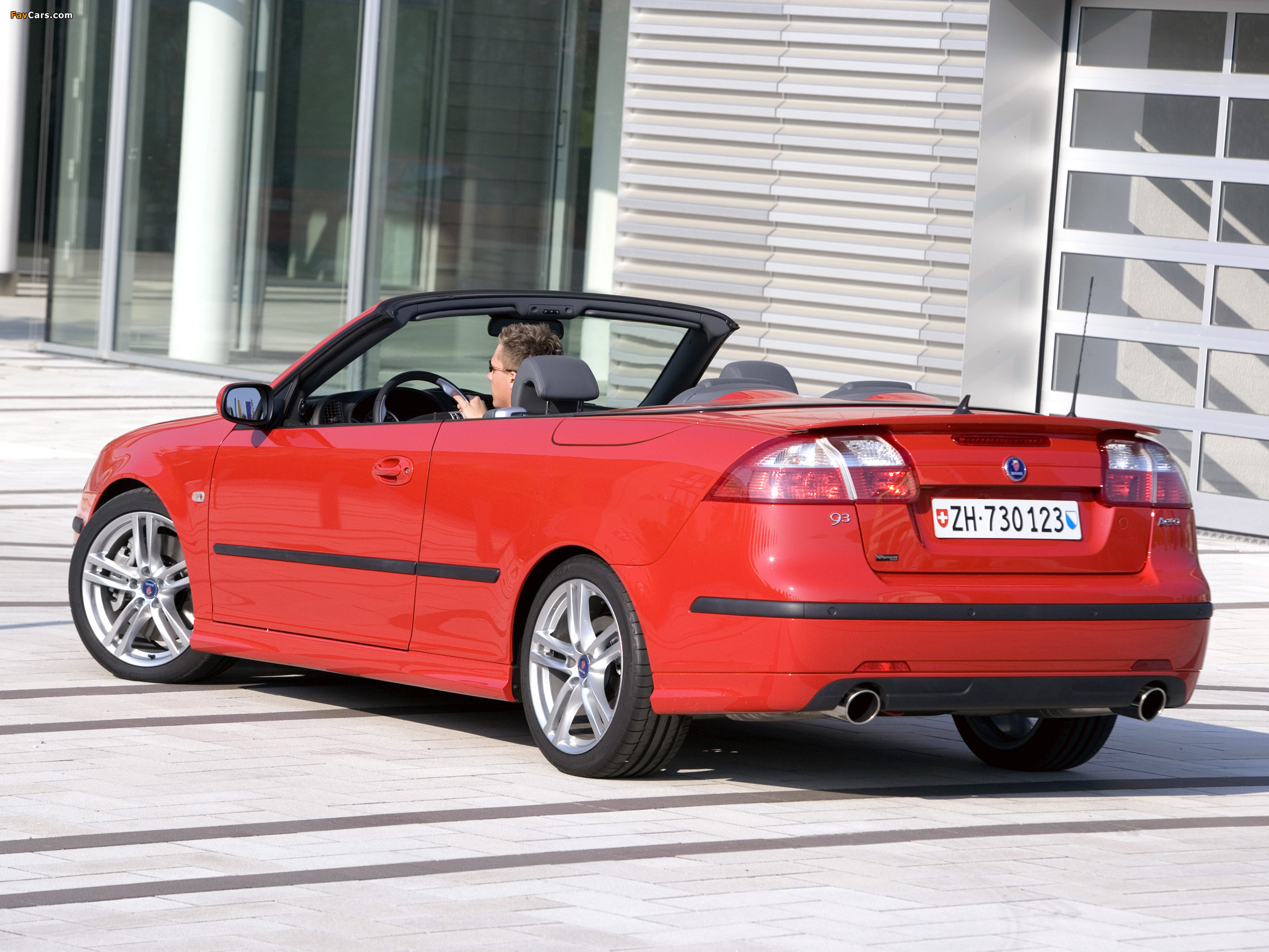 Hirsch Saab 9-3 Aero Convertible 2003–07 photos (2048 x 1536)